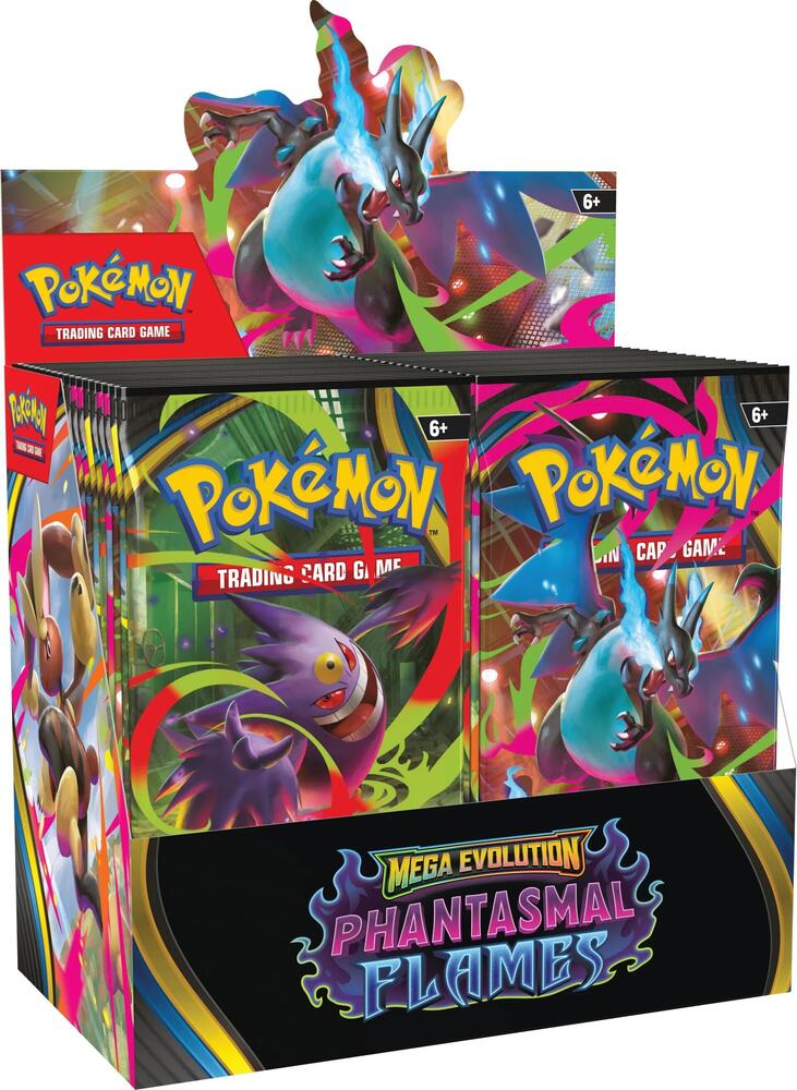 Pokémon TCG: Mega Evolution—Phantasmal Flames Booster Box