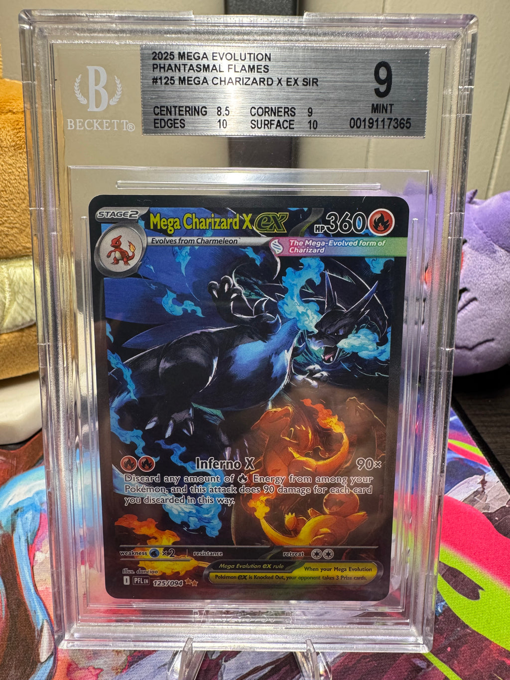 Charizard Graded Charizard 125 SIR Graded