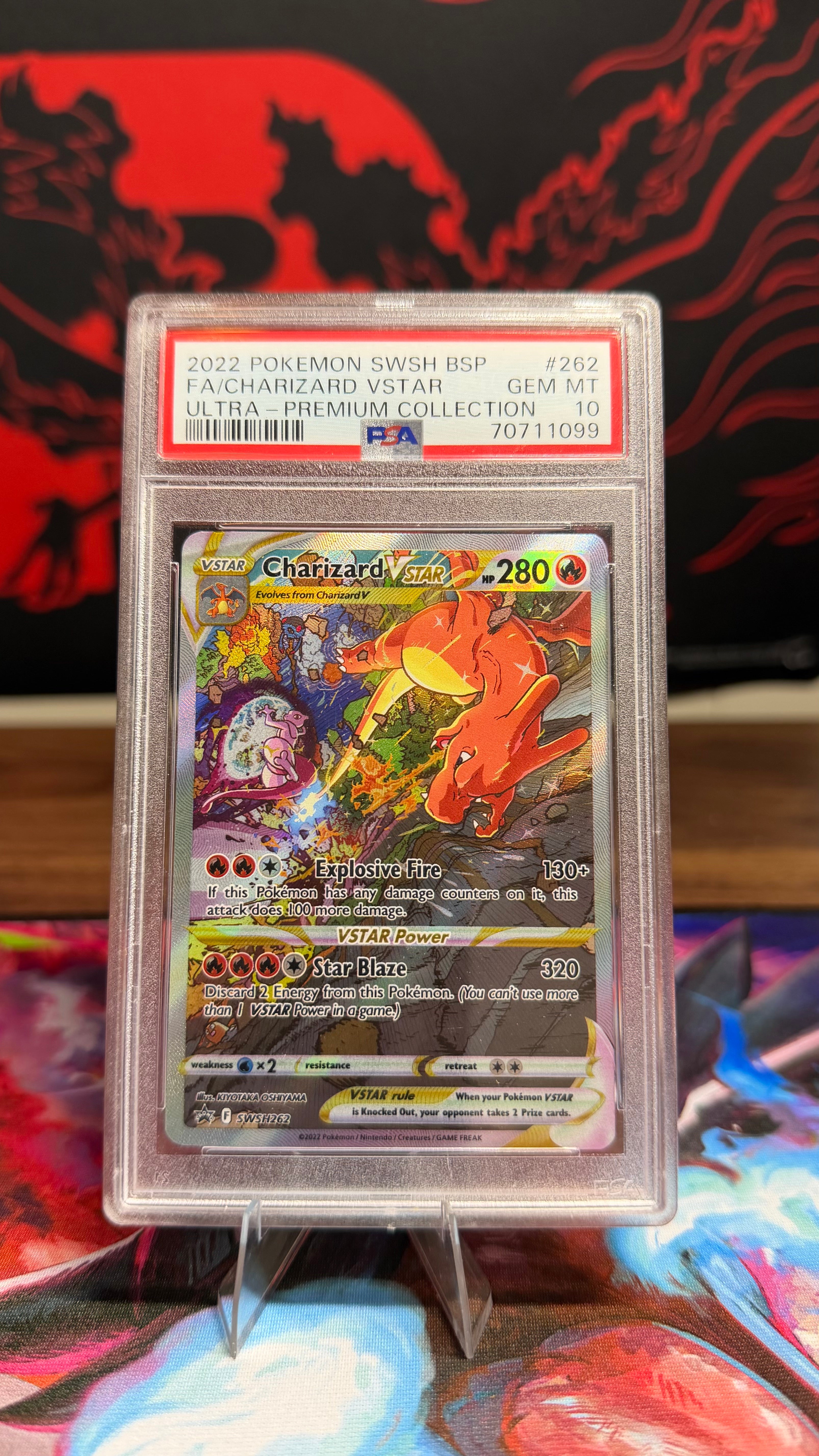 Charizard & Mewtwo - Crown Zenith Special Illustration Rares • PSA 10 Matched Pair