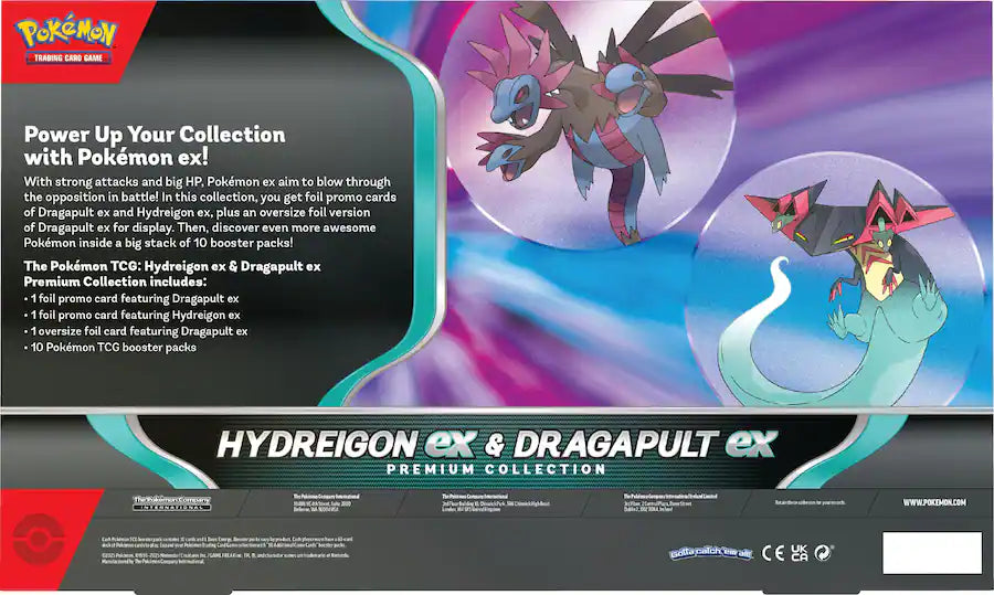 Pokemon TCG - Hydreigon ex & Dragapult ex Premium Collection