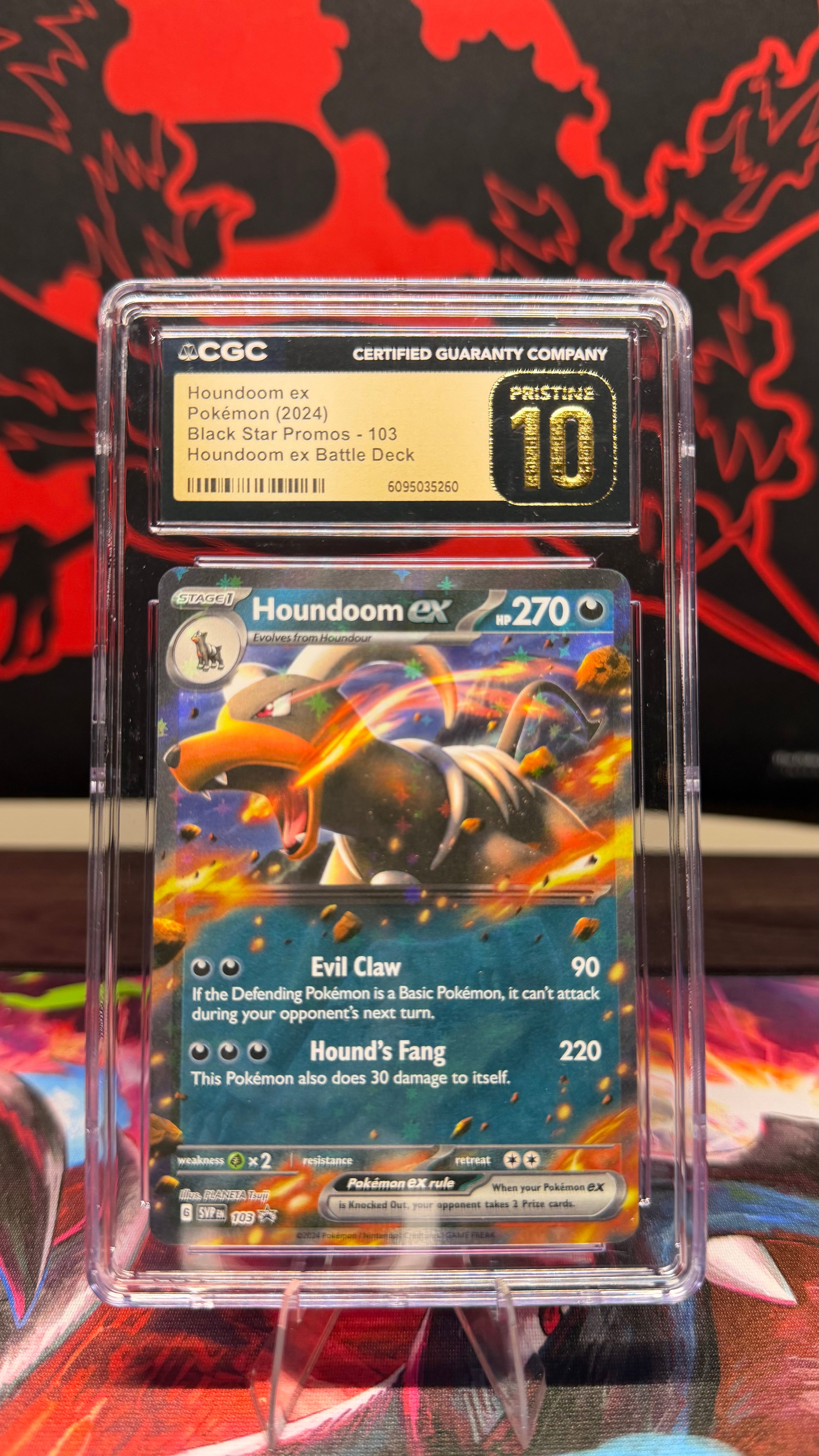Houndoom ex CGC 10 Pristine