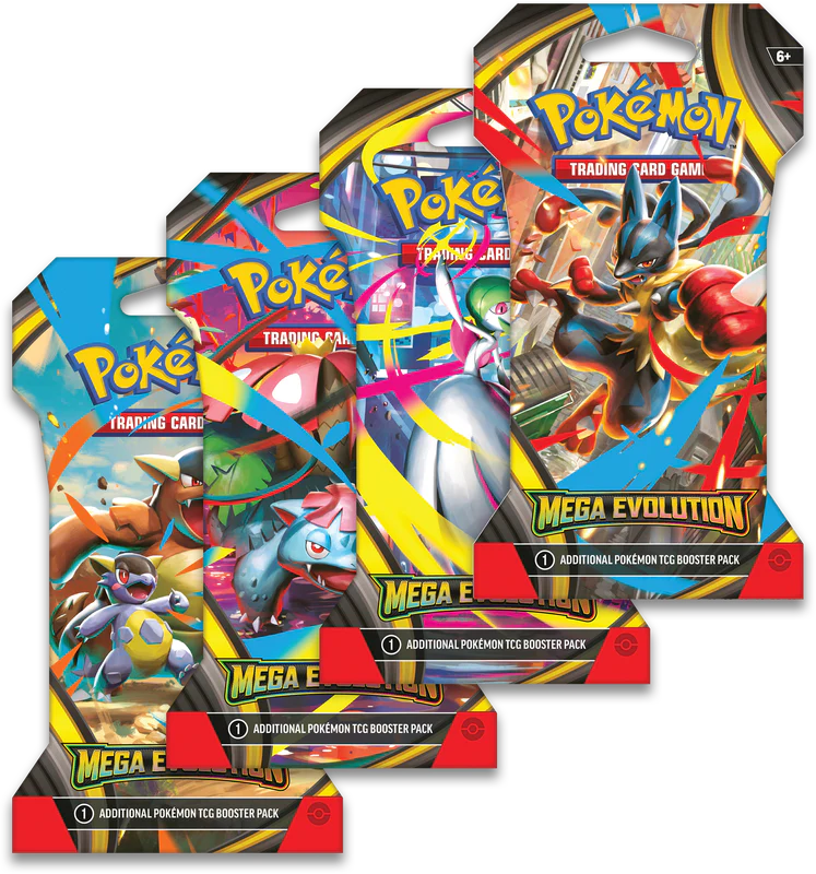 Pokemon TCG - Single Mega Evolutions Blister Pack