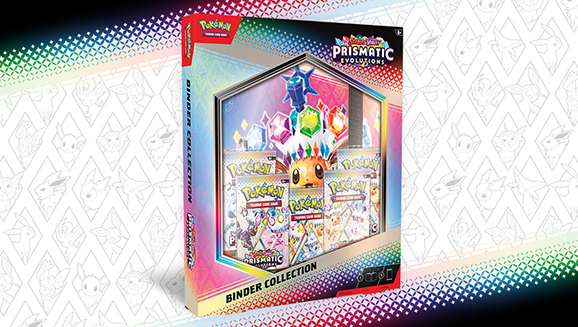 Pokemon Prismatic Evolutions Binder Collection
