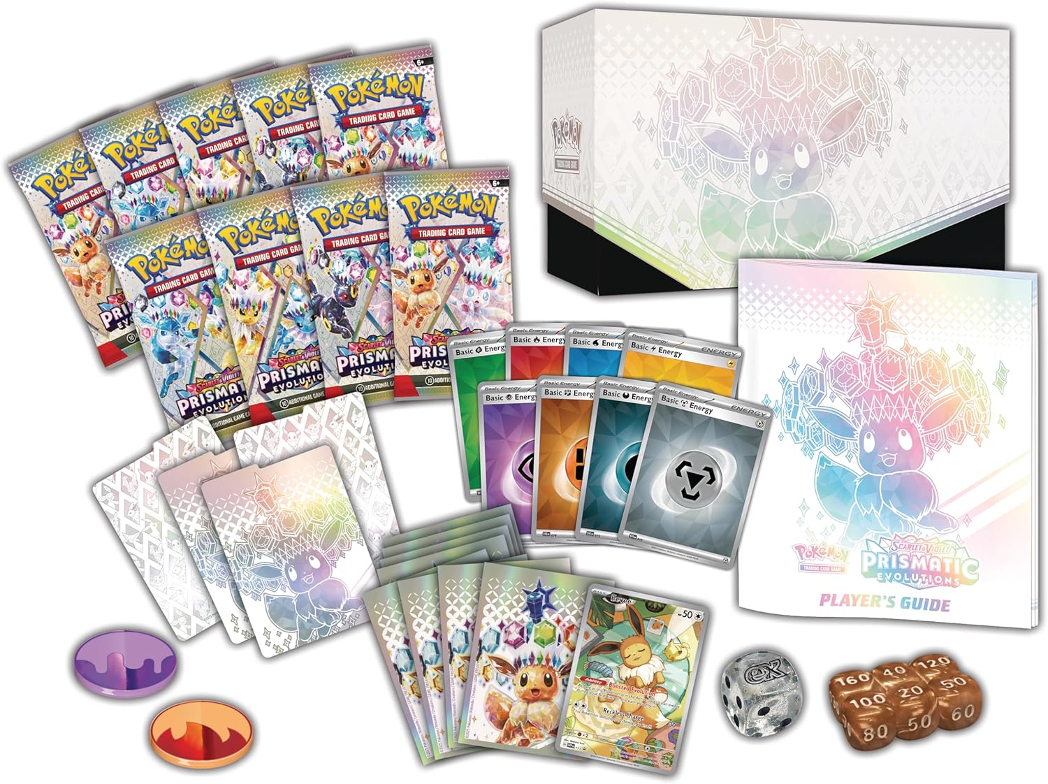 Pokemon Prismatic Evolutions Elite Trainer Box - SV: Prismatic Evolutions
