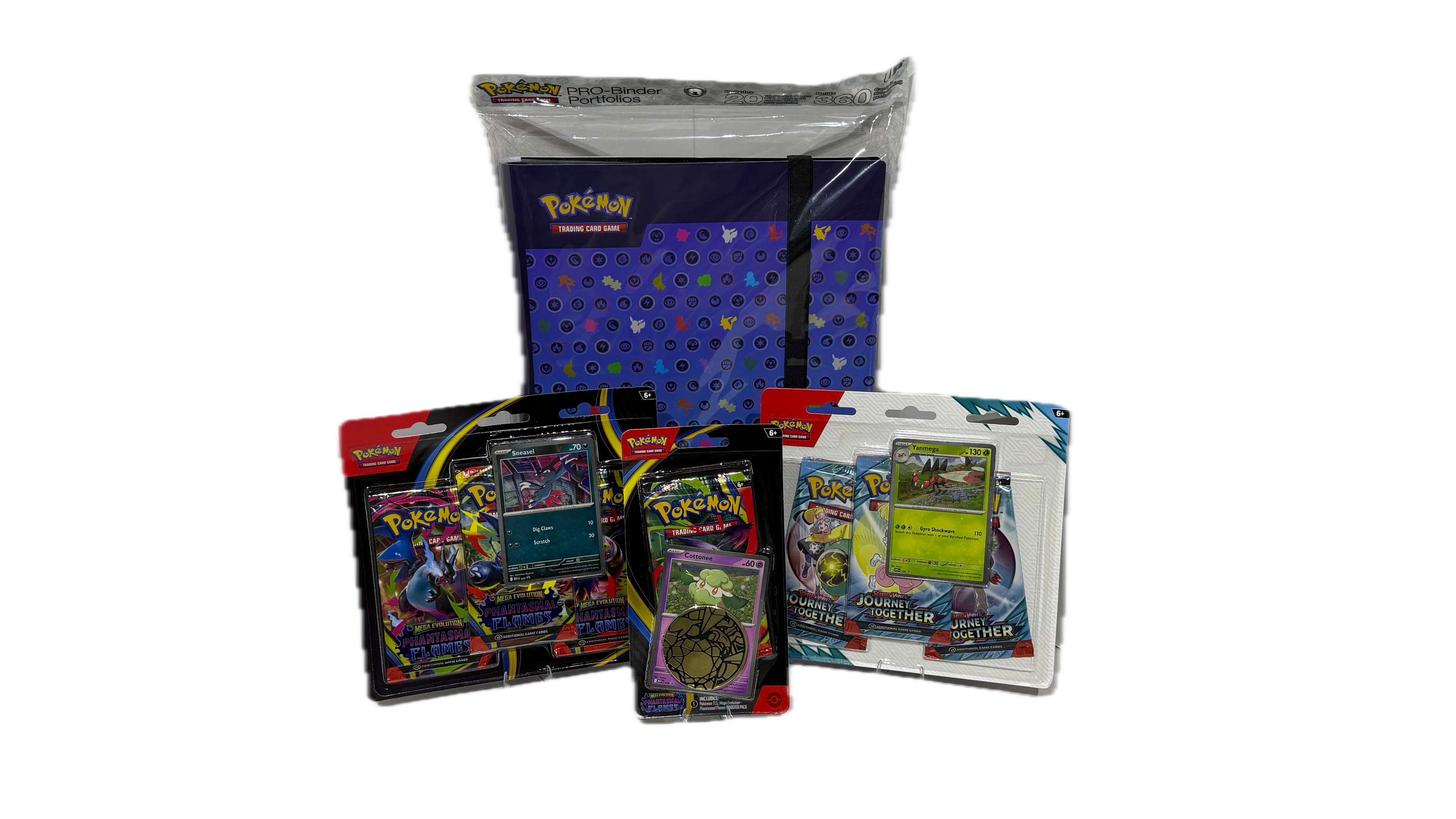 Mythics & Legends Pokémon Starter Bundle – Binder, Blisters & more