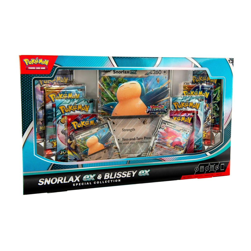 Pokémon Trading Card Game Snorlax ex and Blissey ex Special Collection Box