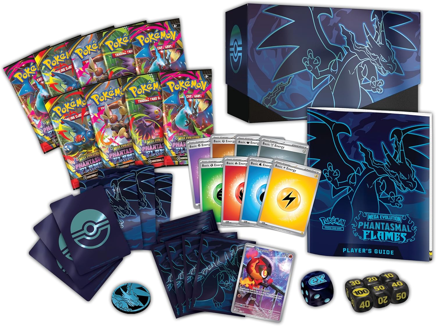 Pokémon TCG: Mega Evolution—Phantasmal Flames Elite Trainer Box