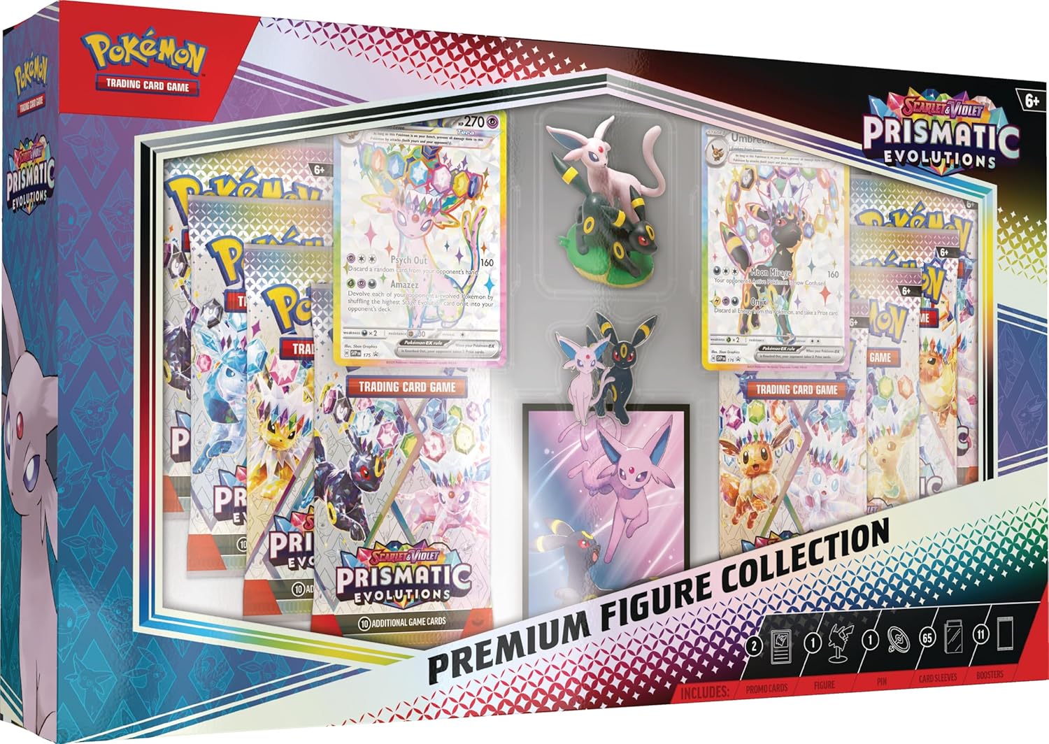Pokémon TCG: Scarlet & Violet—Prismatic Evolutions Premium Figure Collection